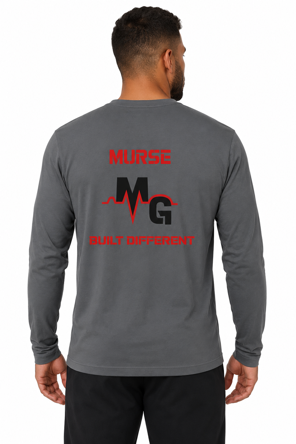 Murse Gear Built Different™ Long Sleeve Tee